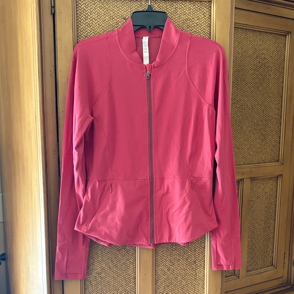 lululemon athletica Women's Raspberry Zip Bomber Jacket